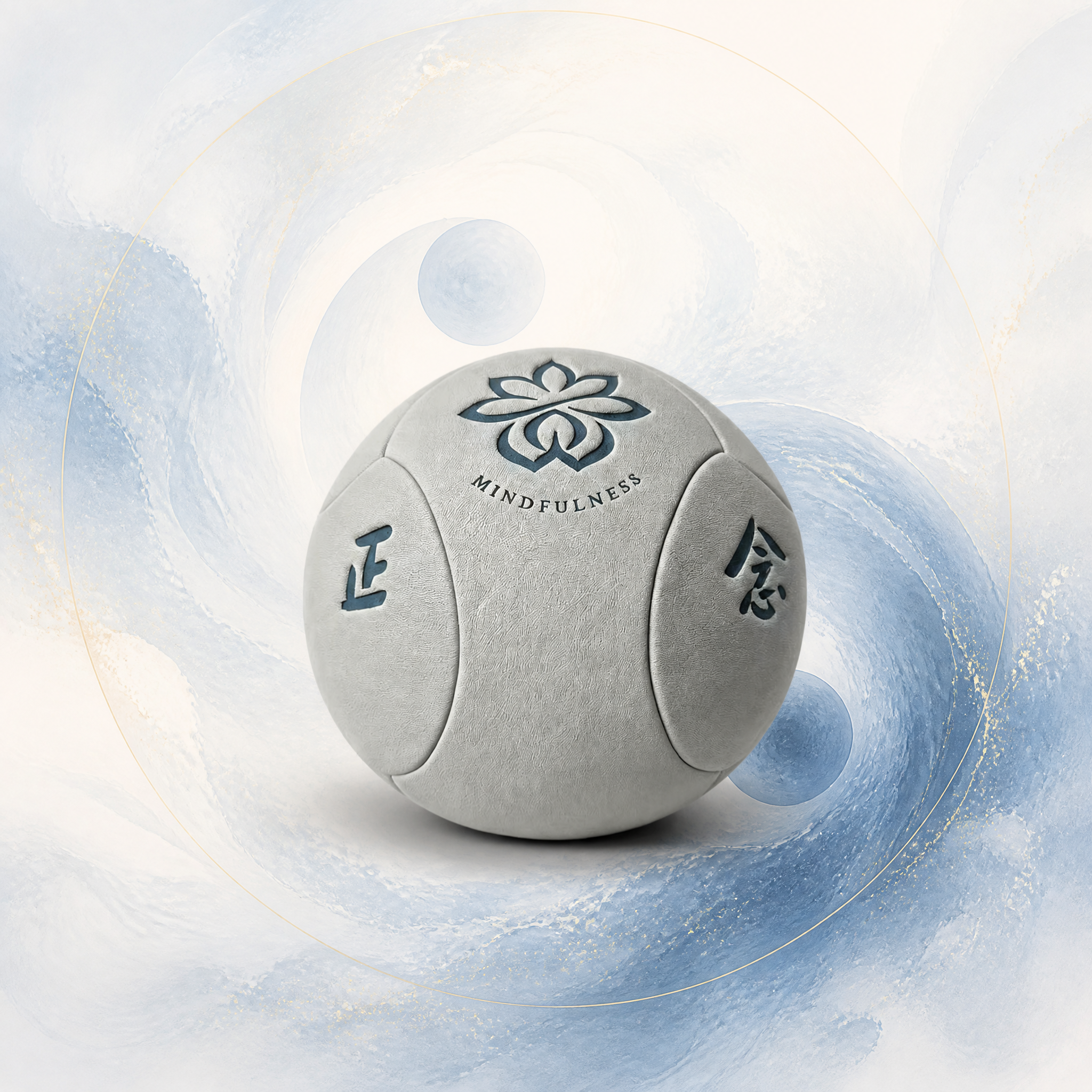 Dao Exercises :Mindfulness Basketball | Zen Lotus Sport Ball | 正念 Conscious Movement Training Ball