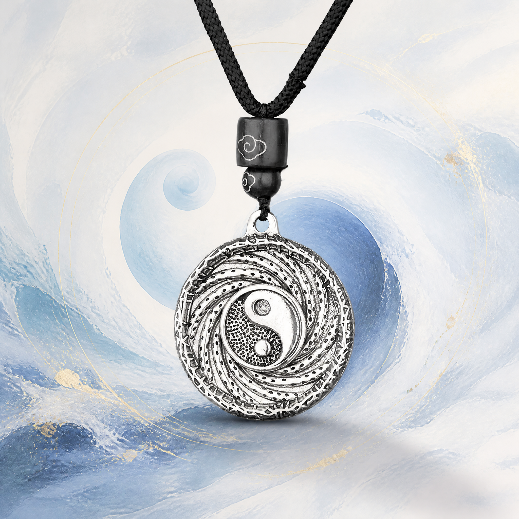 Dao Style：Yin-Yang Mandala Pendant Necklace | Zen Spiritual Jewelry | Dao Balance Charm